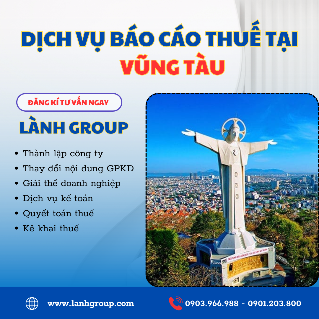Dịch vụ báo cáo thuế tại Vũng Tàu