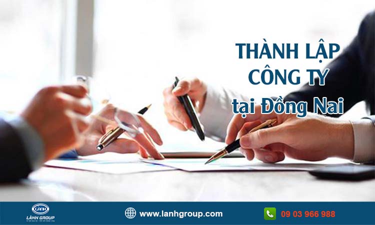 Thành lập công ty tại Đồng Nai