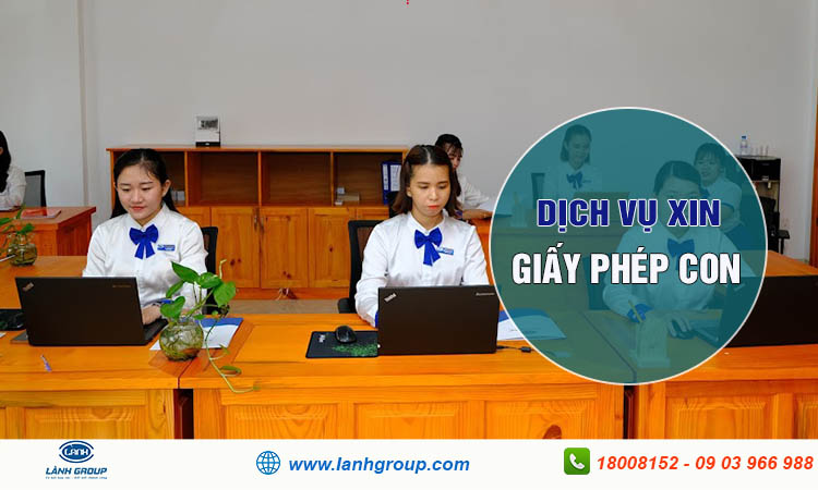 Xin giấy phép con