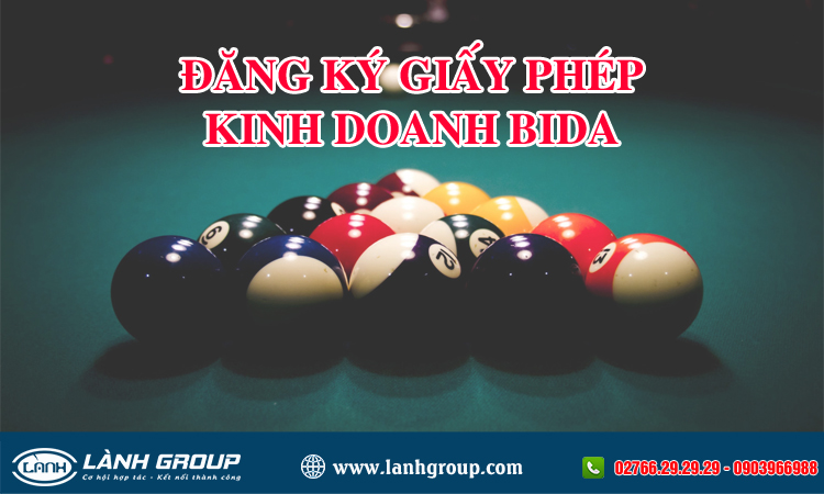 Giấy phép kinh doanh bida