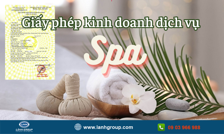 Giấy phép kinh doanh dịch vụ Spa