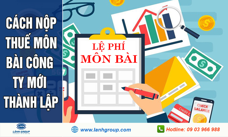 Nộp thuế môn bài cho công ty mới thành lập