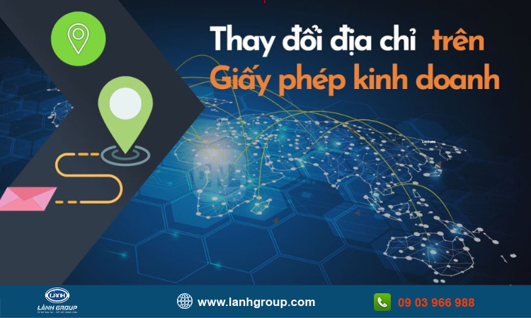 Thay đổi địa chỉ trên giấy phép kinh doanh